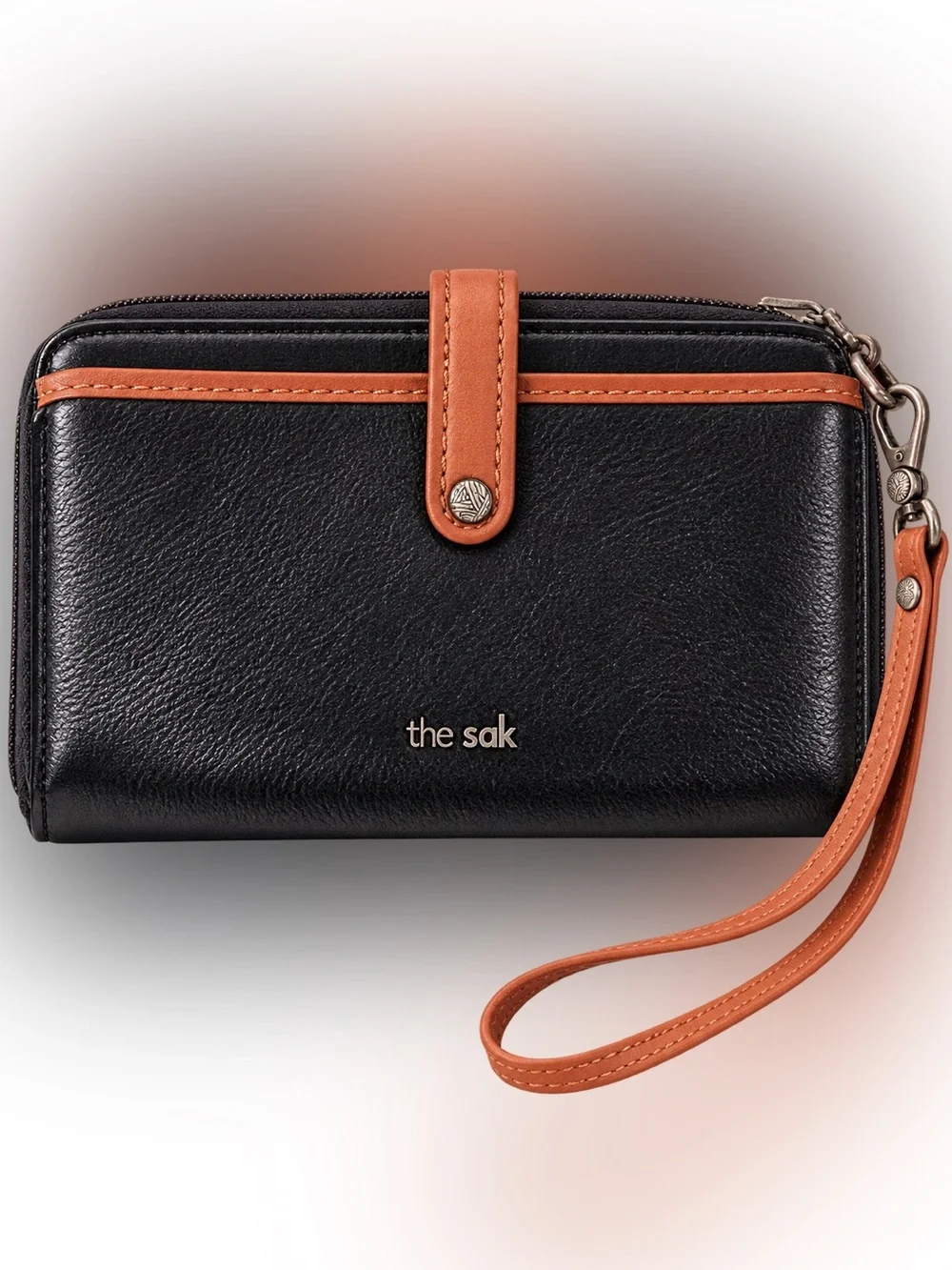 NEW The Sak Large Smartphone Convertible Crossbody/Wristlet in Black Onyx